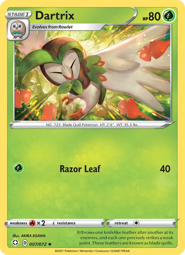 Dartrix #7/72