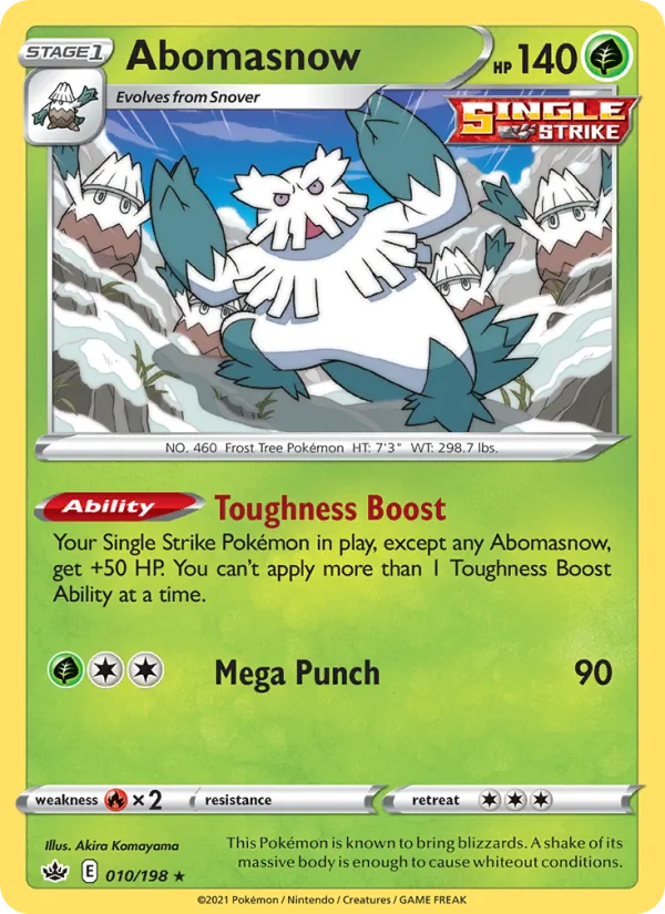 Abomasnow #10/198