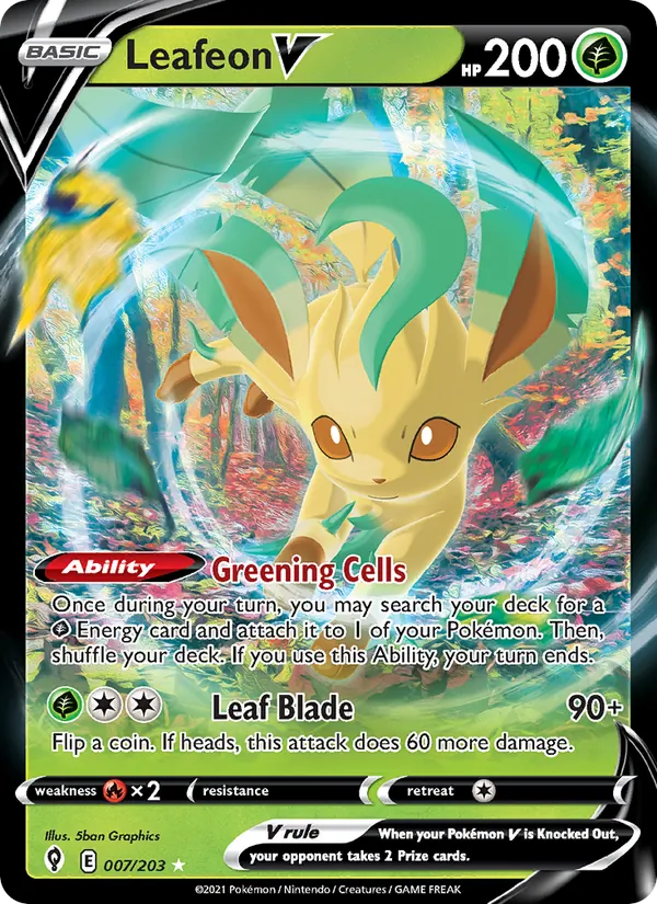 Leafeon V #7/203