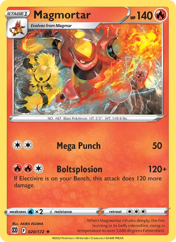 Magmortar #020/172
