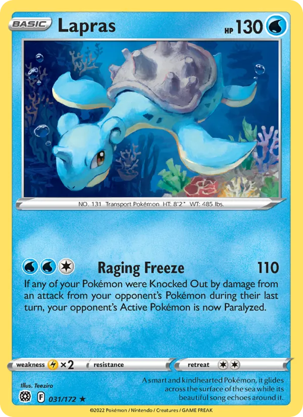 Lapras #031/172