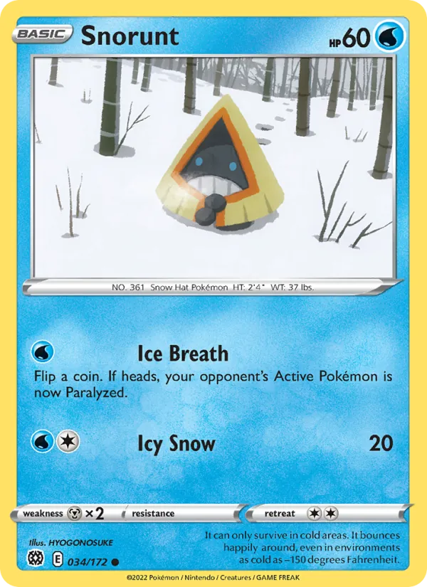 Snorunt #034/172