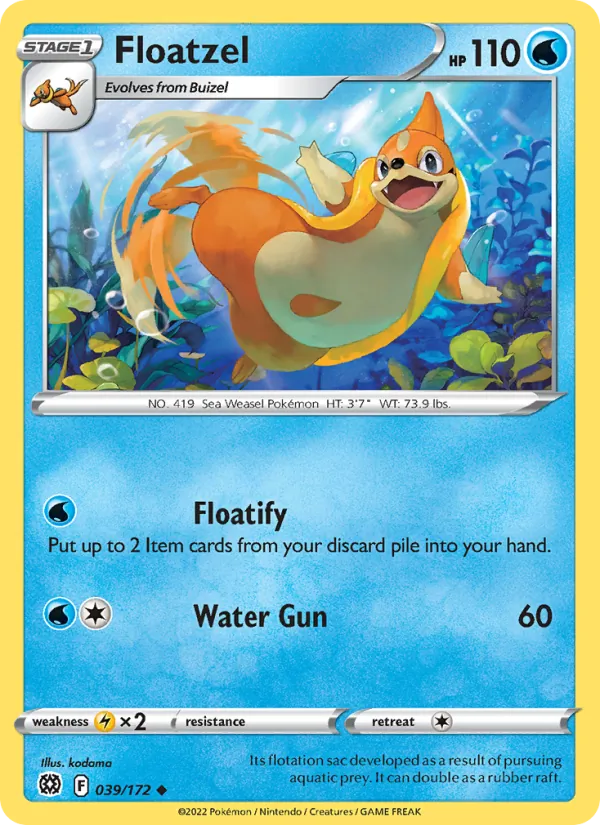 Floatzel #039/172