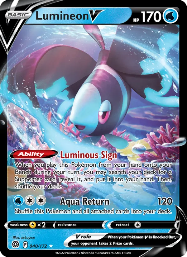 Lumineon V #040/172