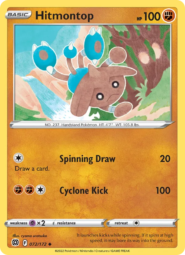 Hitmontop #072/172