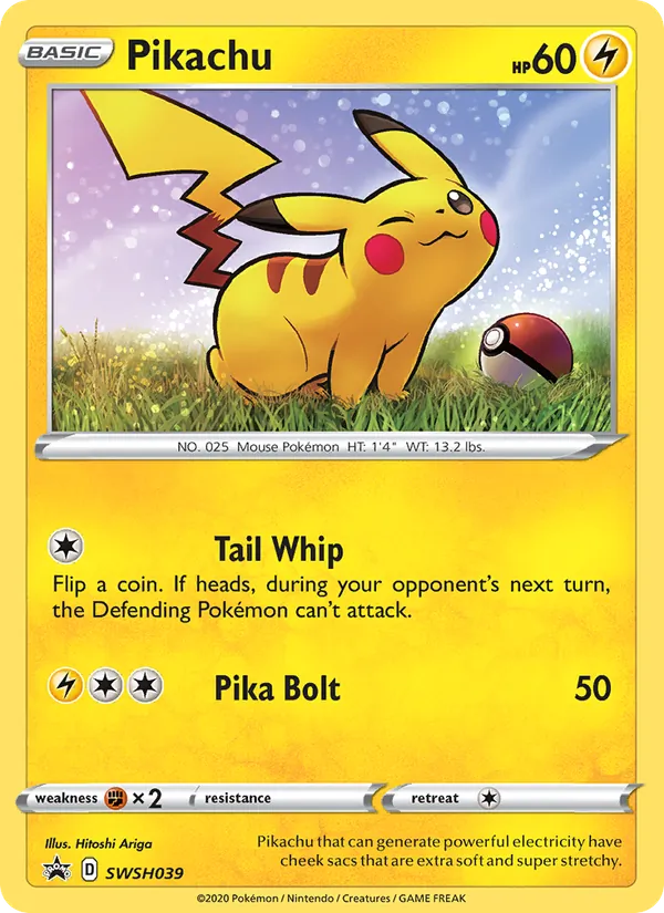 Pikachu SWSH039