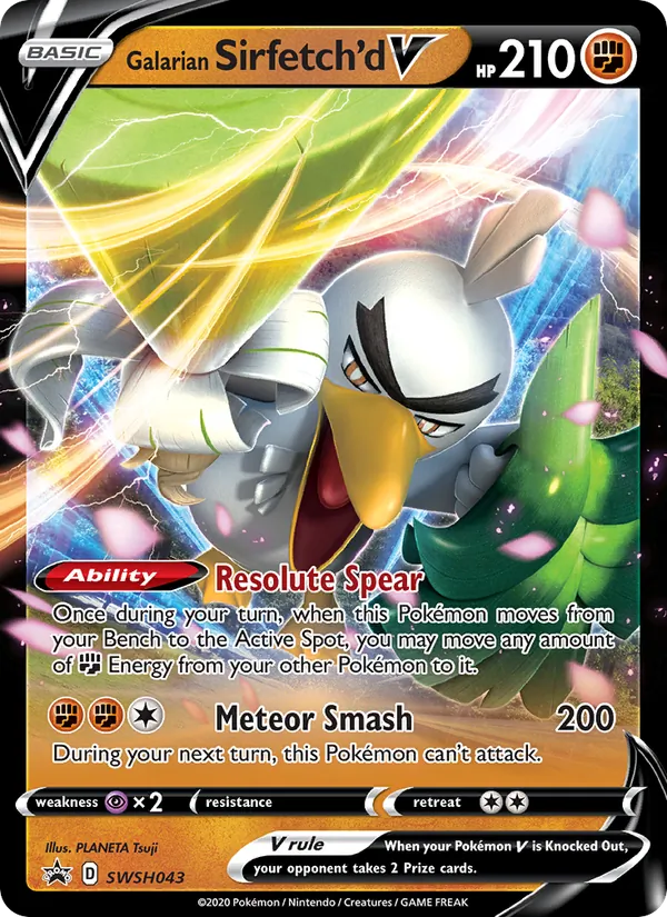 Galarian Sirfetch'd V SWSH043
