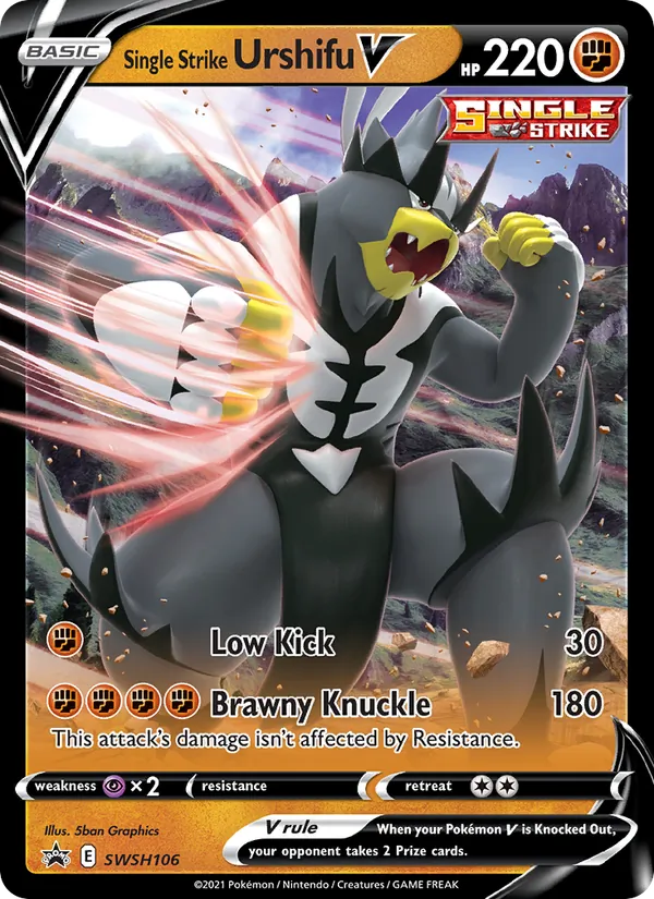 Single Strike Urshifu V SWSH106