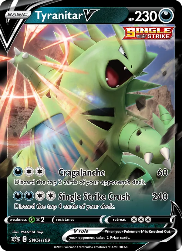 Tyranitar V SWSH109