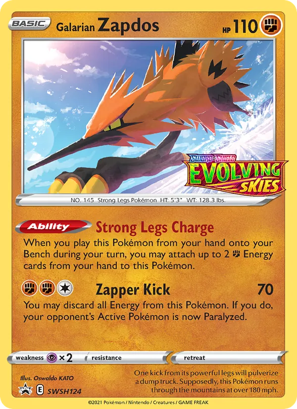 Galarian Zapdos SWSH124