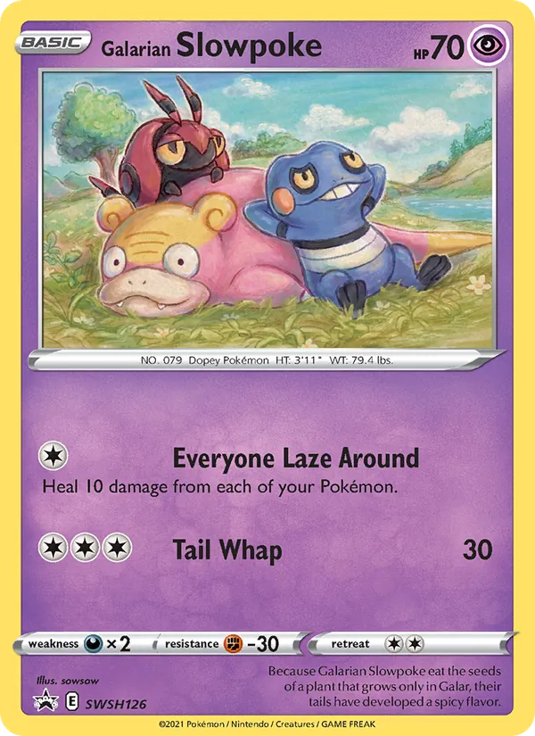 Galarian Slowpoke SWSH126