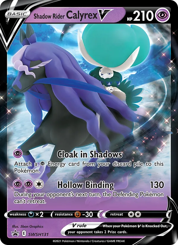 Shadow Rider Calyrex V SWSH131