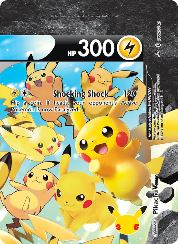 Pikachu V-UNION SWSH140
