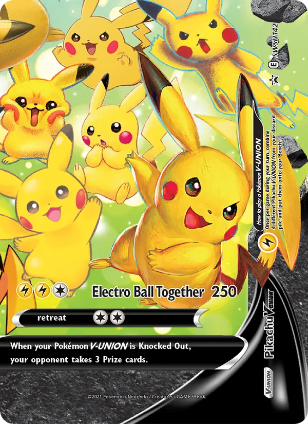 Pikachu V-UNION SWSH142