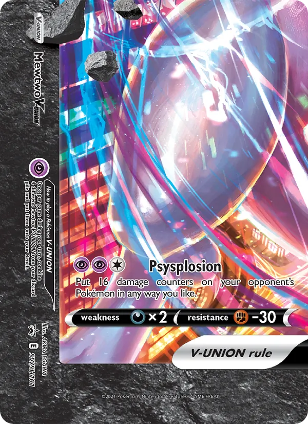 Mewtwo V-UNION SWSH161