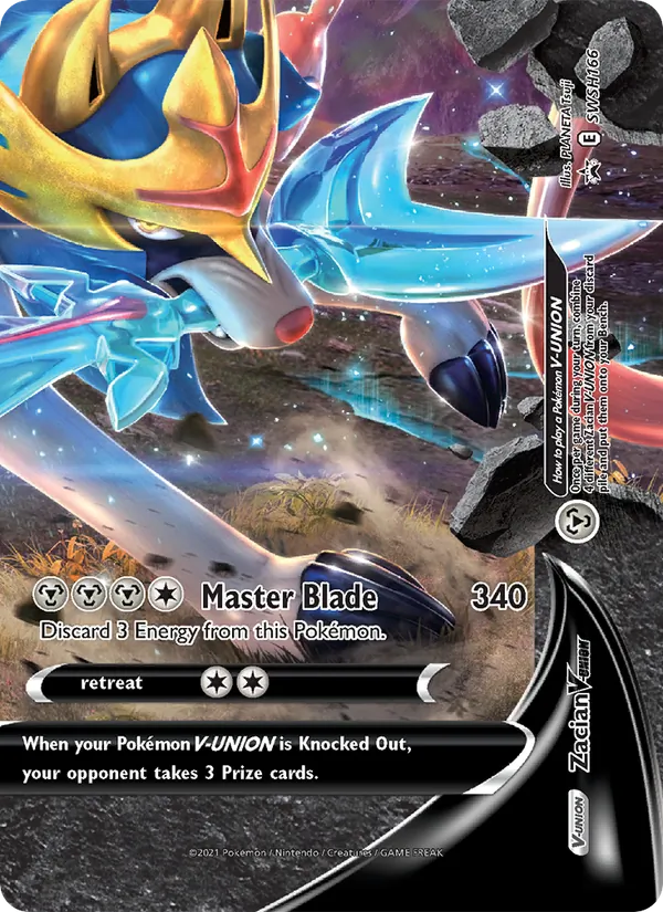 Zacian V-UNION SWSH166