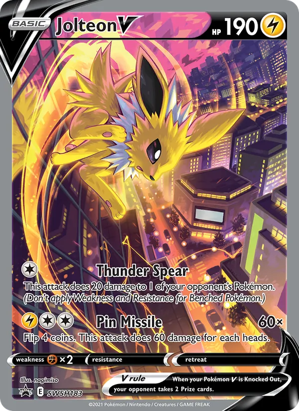 Jolteon V SWSH183