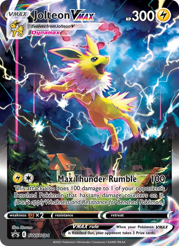 Jolteon VMAX SWSH184