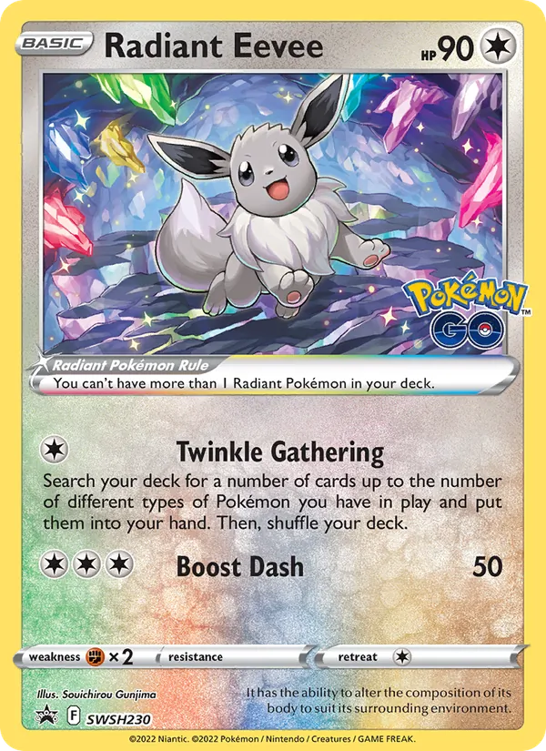 Radiant Eevee SWSH230