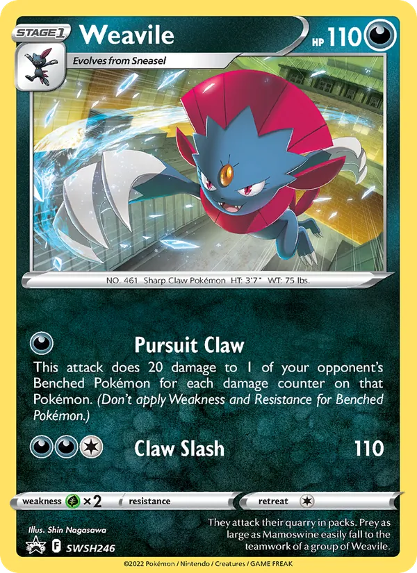 Weavile SWSH246