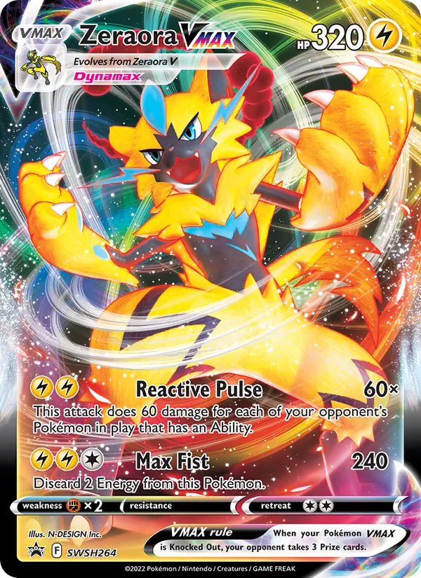 Zeraora VMAX SWSH264