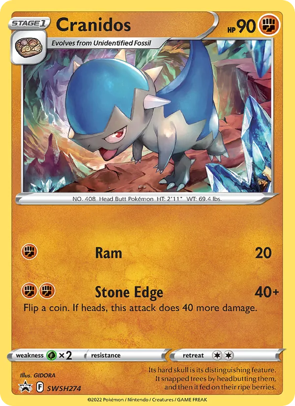Cranidos SWSH274