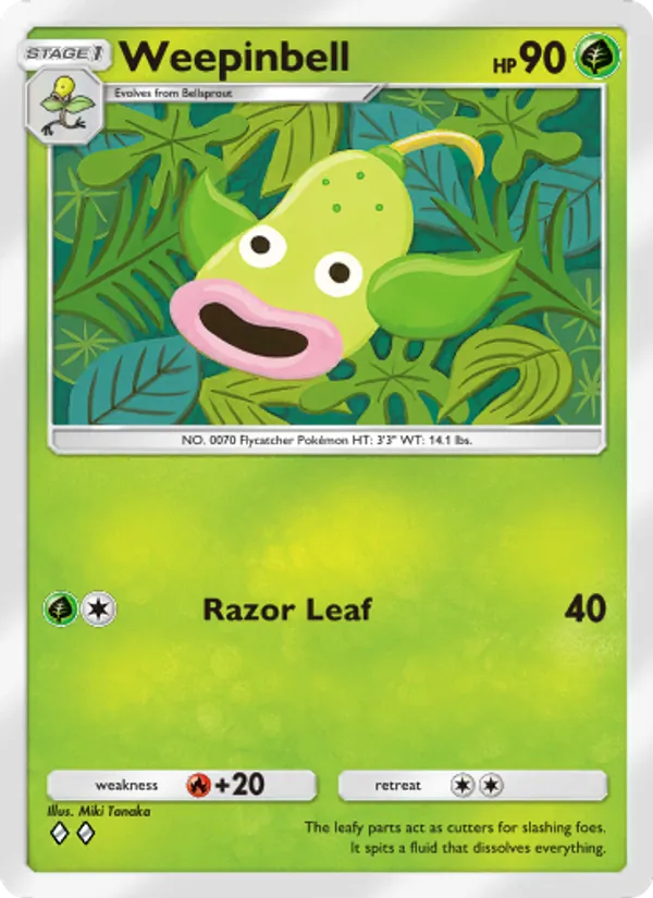 Weepinbell #019/226