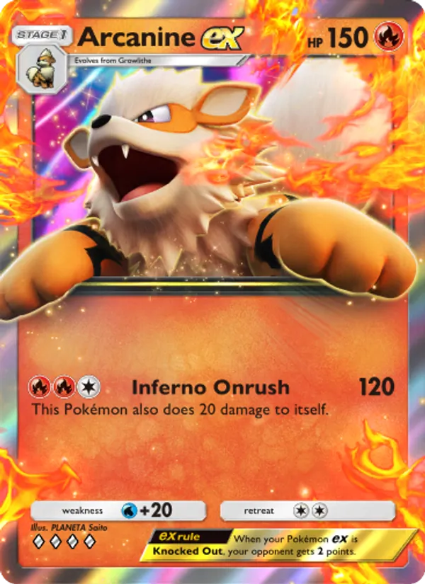 Arcanine ex #041/226