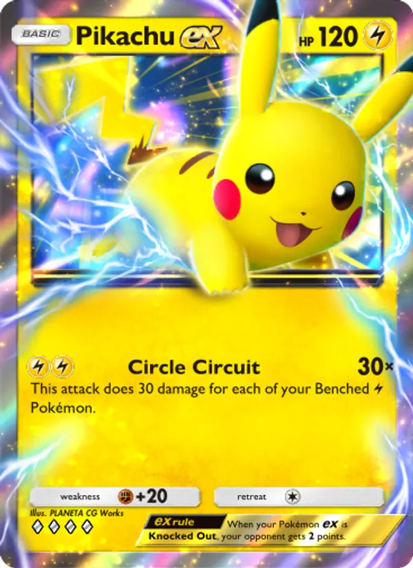 Pikachu ex #096/226
