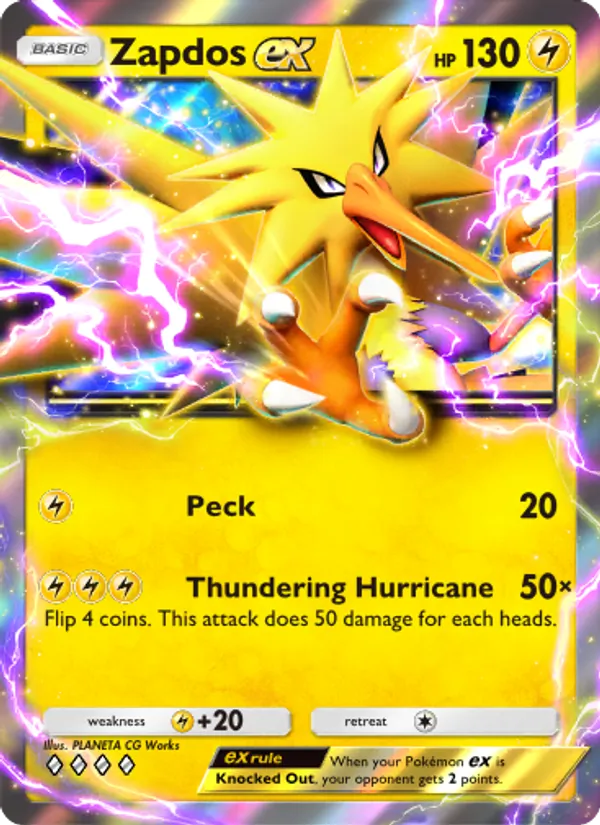 Zapdos ex #104/226