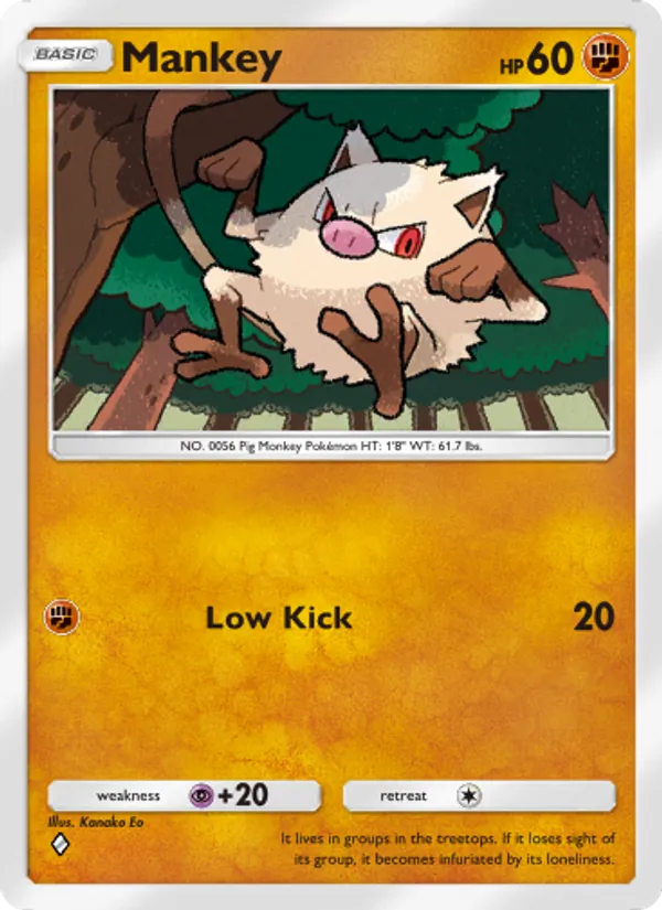 Mankey #141/226