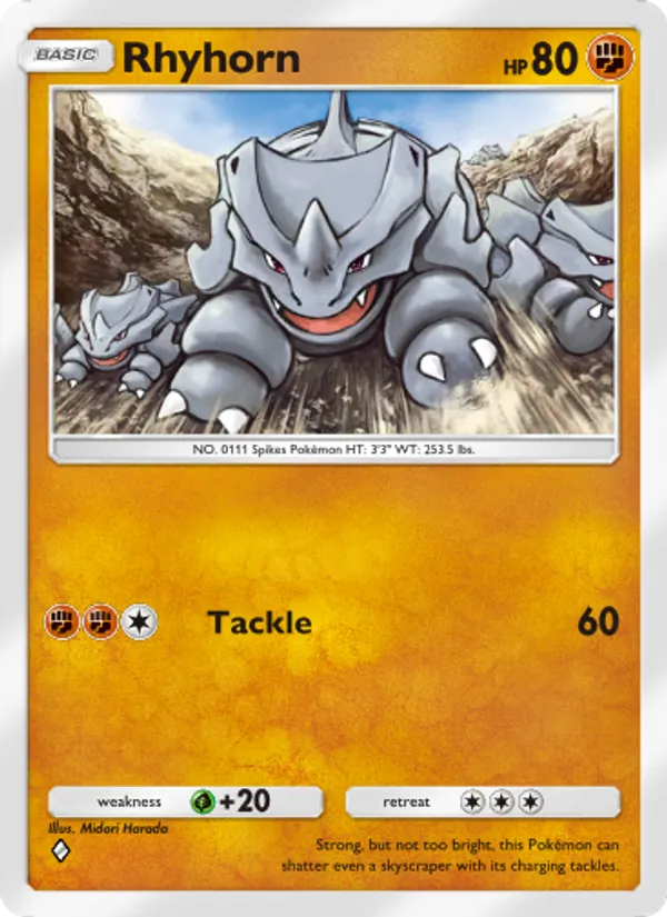 Rhyhorn #156/226