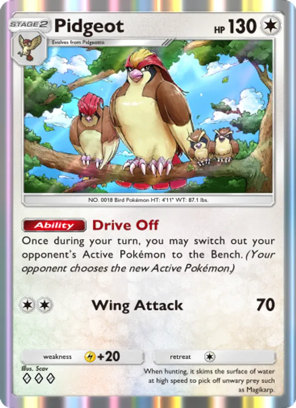 Pidgeot #188/226