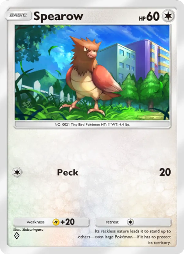 Spearow #191/226