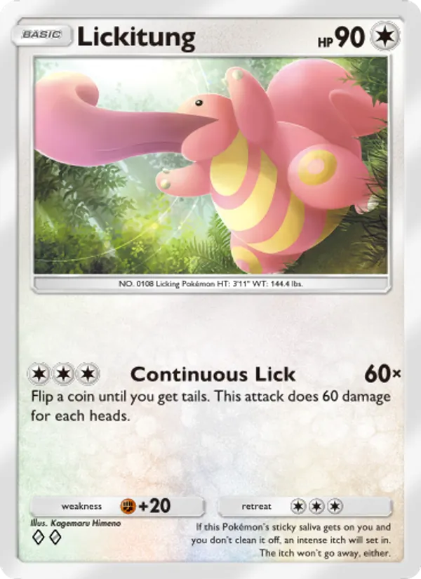Lickitung #201/226
