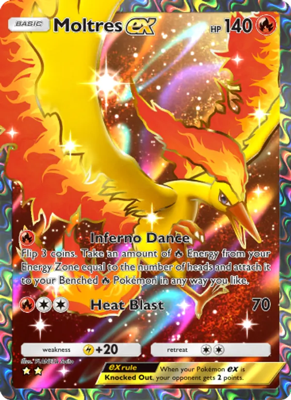 Moltres ex #255/226
