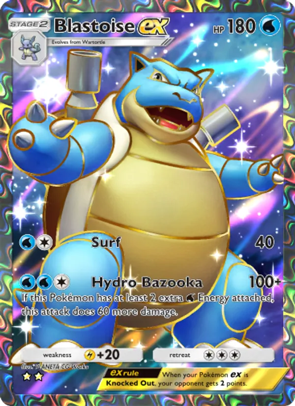 Blastoise ex #256/226
