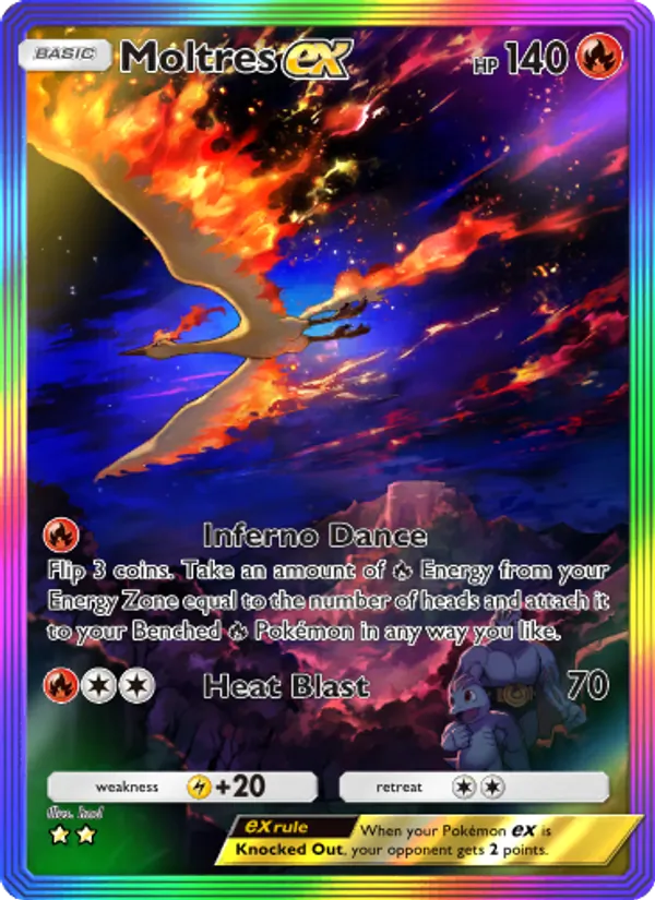 Moltres ex #274/226