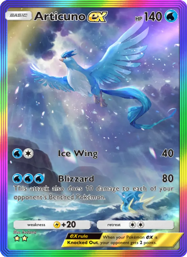 Articuno ex #275/226