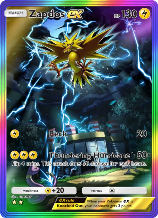 Zapdos ex #276/226