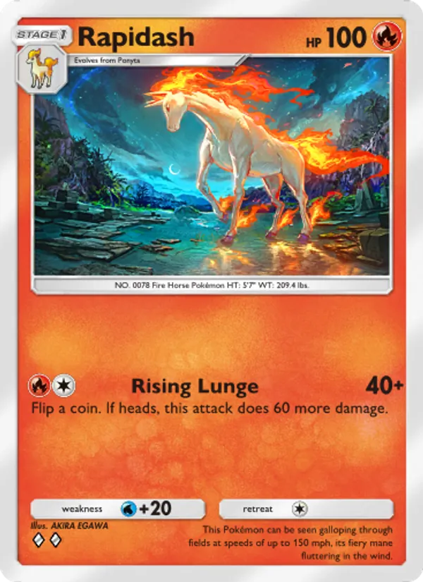 Rapidash #011/68