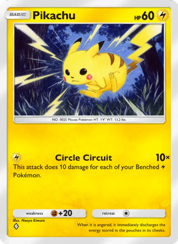 Pikachu #025/68