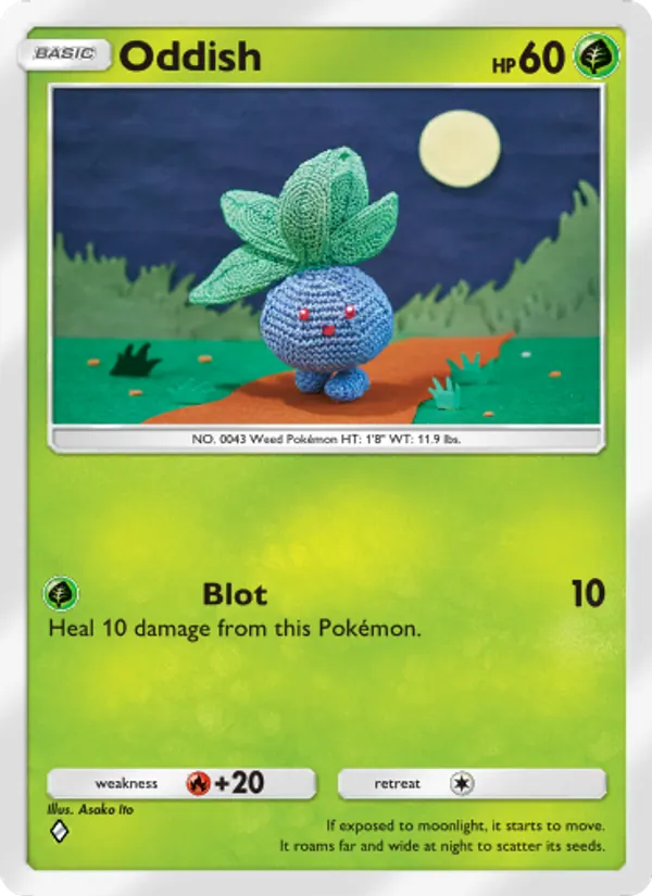 Oddish #001/140