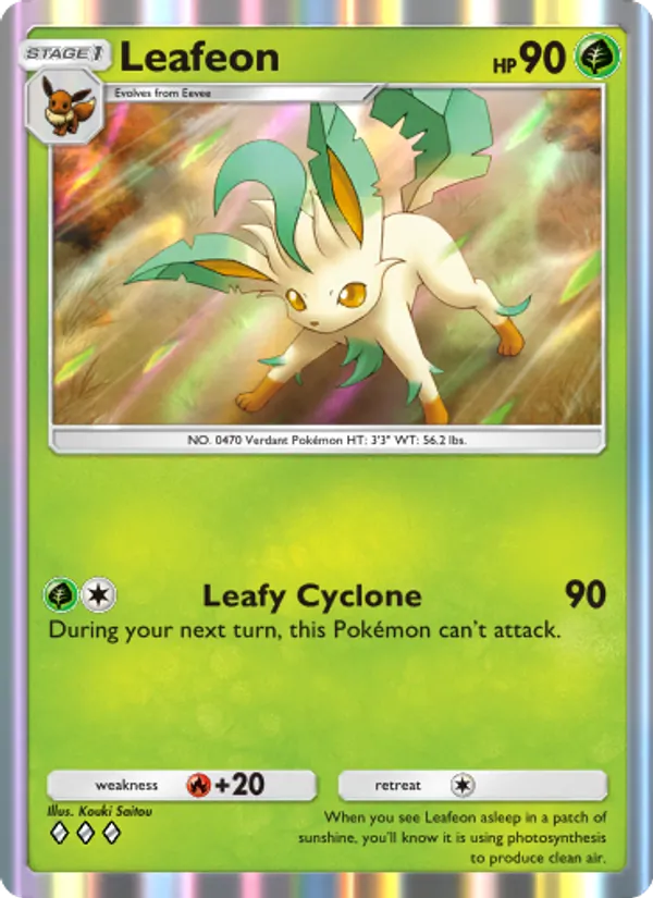 Leafeon #020/140