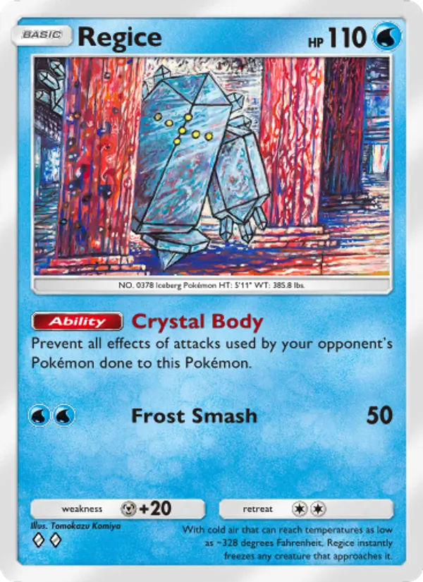 Regice #034/140