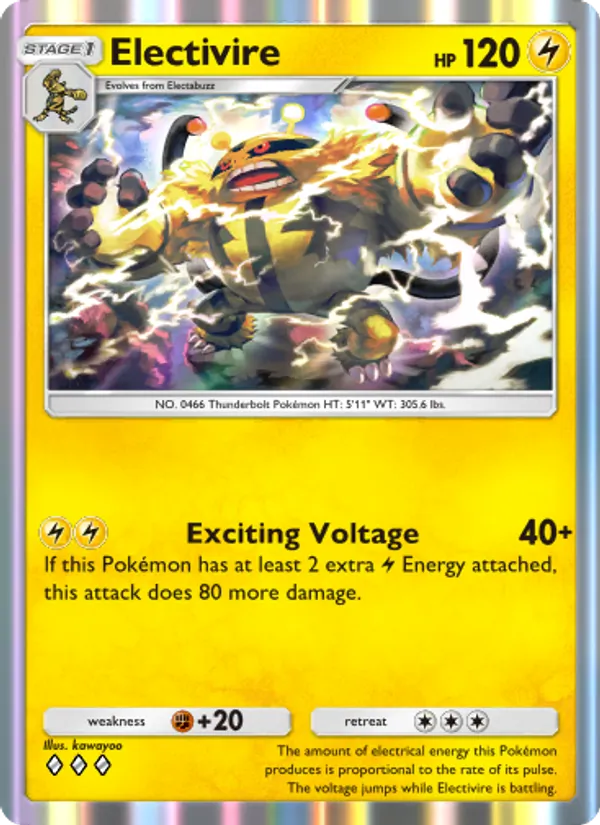 Electivire #057/140