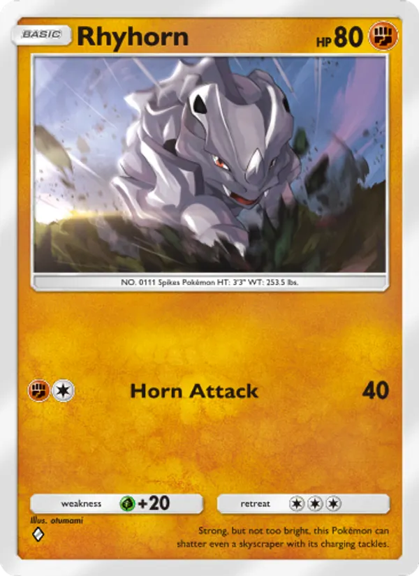 Rhyhorn #080/140