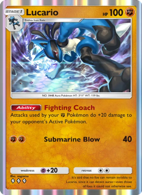 Lucario #092/140