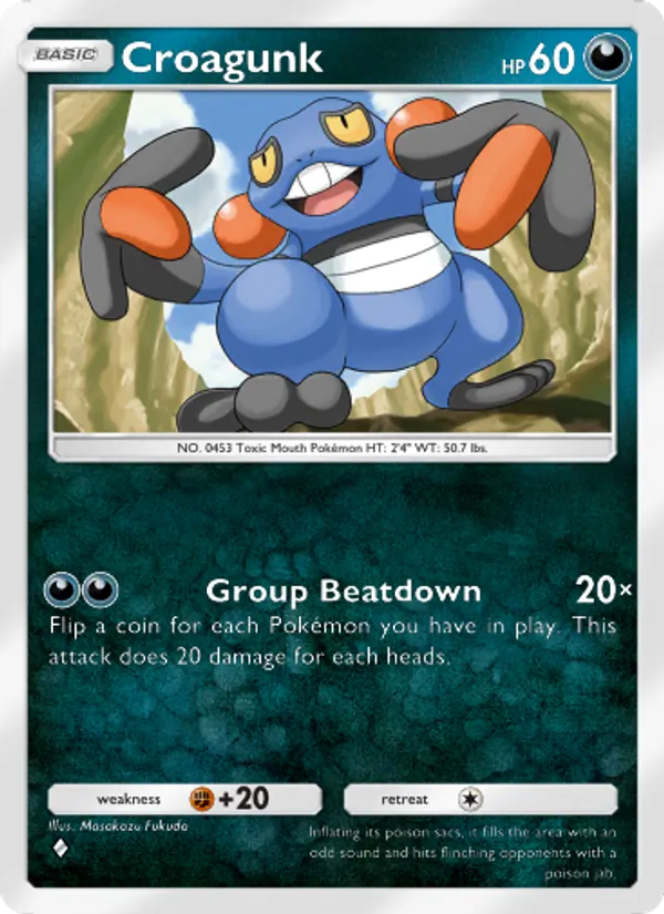 Croagunk #107/140