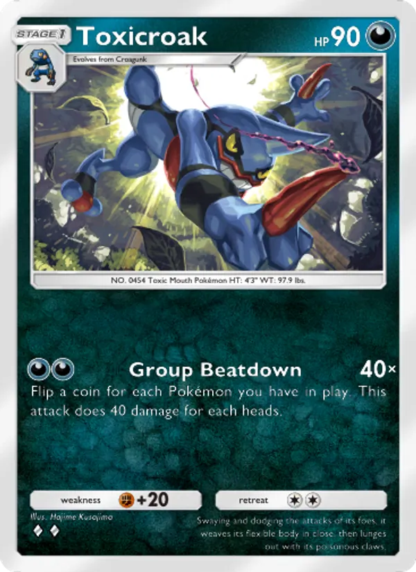 Toxicroak #108/140
